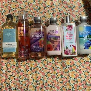 Bundle of Bath & Body Works Body Care